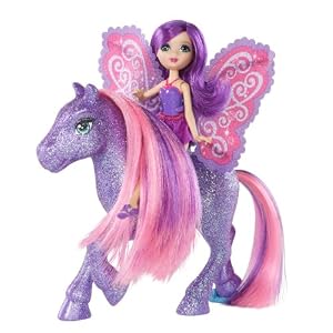 Barbie A Fairy Secret Fairy and Pony - Purple