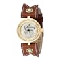 L.A.M.B. Women's LBA2201710 Stone Coin Dial Watch