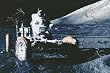 Art Poster, Cernan Rover - 27.5 x 18.75