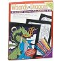 Wizards and Dragons Stained Glass Coloring Kit (Boxed Sets/Bindups)