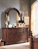 Lea Jessica McClintock 7 Drawer Dresser with Cherry Finish