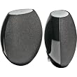 2-Way 3 1/2" Wall-Mountable Satellite Speakers