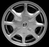 00-03 BUICK PARK AVENUE parkavenue ave ALLOY WHEEL (PASSENGER SIDE) = (DRIVER RIM 16 INCH, Diameter Width 6.5 (8 SPOKE) SILVER, REPLICA 1 Piece Only (2000 00 2001 01 2002 02 2003 03) ALY04035U10N
