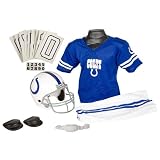 Indianapolis Colts Youth NFL Deluxe Helmet and Uniform Set (Medium)