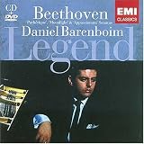 Beethoven: Pathetique, Moonlight and Appassionata Sonatas [Includes DVD: Rare Performance of Barenboim on Film]