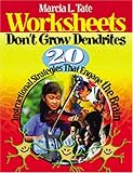 Worksheets Dont Grow Dendrites: 20 Instructional Strategies That Engage the Brain