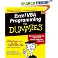 Excel VBA Programming For Dummies (For Dummies (Computer/Tech))