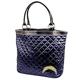 San Diego Chargers Quilted Tote, Navy
