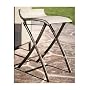Set of 4 Folding Patio Chairs / Bar Stools with FREE SHIPPING * Liquidation *