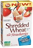 Review Post  / Post Shredded Wheat With Real Strawberries, 13-Ounce Boxes (Pack of 6)