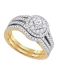 1.02CTW-DIA 0.27CT-CPR BRIDAL SET