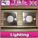 2 x LOW VOLTAGE ALUMINIUM DECKING GARDEN WALL LED LIGHT