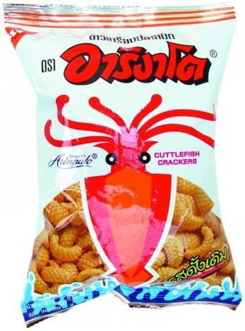 3 Bags of Aringato Squid Original Flavour 70 G.