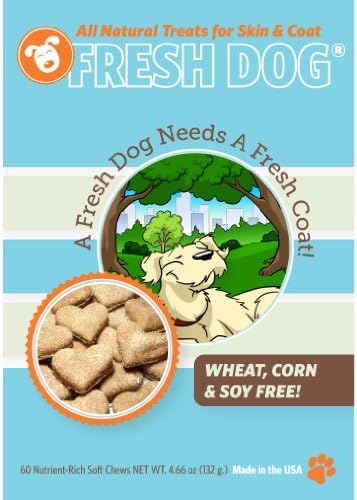 Fresh Dog All Natural Treats for Skin & Coat
