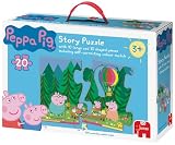 Peppa Pig Story Puzzle (20 Pieces) and Shape Sorter