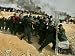 Jewish Settler Struggles with an Israeli Security Officer as Authorities Evacuated the Settlement Photographic Poster Print, 18x24