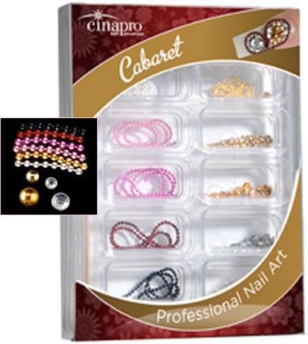 CinaPro Nail Creations Decoration Cabaret Kit