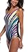 CharmLeaks Women's One Piece Swimsuits One Piece Atheletic Swimsuit for Women
