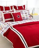Tommy Hilfiger Bedding, American Classics Solid in Donegal Red