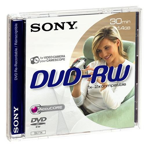 Sony Dmw30L2H 1.4 Gb Camcorder 8Cm Dvd-Rw (Single)
