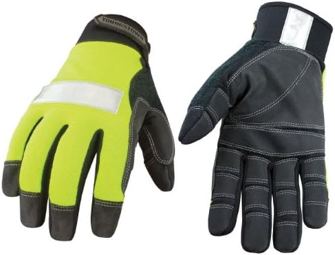 Youngstown Glove 08-3700-10-S Safety Lime Utility Glove Small