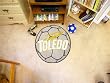 Toledo Rockets 29" Round Soccer Ball Floor Mat (Rug)