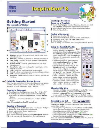 Books: Inspiration 8 Quick Source Guide