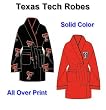 Texas Tech - Ladies Robe - (Solid or Print)