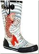 Chooka - Women's Koi Tattoo Rain Pup Rain Boots