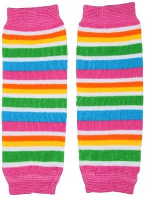 juDanzy Newborn Small Baby Leg Warmers (Newborn-15 Pounds) (Retro Stripe)