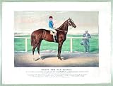 Ready for the signal: the celebrated running horse Harry Bassett, by Lexington, dam Canary Bird, the property of Col. D. McDaniel's & Co. of Princeton, N.J. (James Roe, rider) (Reprint 24