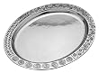Wilton Armetale Reggae Large Oval Metal Platter
