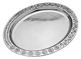 Wilton Armetale Reggae Large Oval Metal Platter