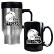 San Diego Chargers NFL Travel Mug & Ceramic Mug Set - Helmet logo