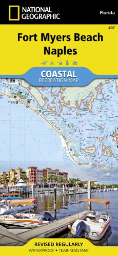 Fort Myers Beach, Naples (National Geographic Trails Illustrated Map)