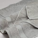 PearlSoft Collection 6 Piece Eucalyptus Towel Set - 2 Bath, 2 Hand, 2 Wash - 100% Egyptian Cotton - Made in Turkey