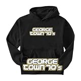 Sweatshirt Black  Capital 70 Retro George Town  Cayman Islands Capital