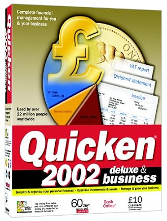 Quicken 2002 Deluxe & Business
