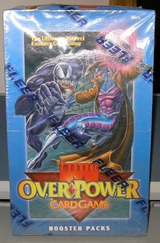 Overpower Trading Card Game Marvel Base Set Booster Box 36 Packs