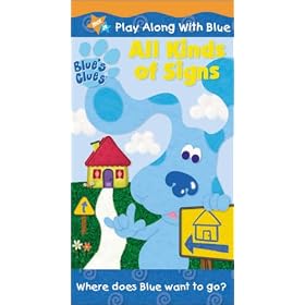 Blue's Clues - All Kinds of Signs [VHS]