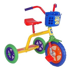 Kid Meteor Moon Swirl 10-Inch Tricycle