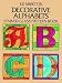 Decorative Alphabets Stained Glass Pattern Book (Dover Craft Books)