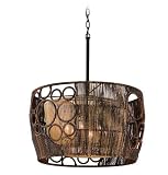 Corbett Lighting 129-06 Havana 6 Light Single Tier Chandelier in Modern Silver