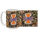 Illinois Fighting Illini Camouflage 11 oz Ceramic Mug