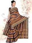 Masrise Cotton Plain Border - 6 - Saree