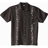 Product details for Kavu Bamboo Havana Button-Down Short-Sleeve Shirt - Men's