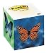 3M Post-it(R) Note Cube, 2 5/8in. x 2 5/8in., Butterfly, Cube Of 690 Sheets