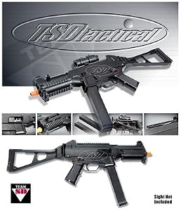 TSD Tactical MP45 w/folding stock Airsoft Submachine Gun