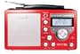 Eton S350DLS Deluxe AM/FM Shortwave Radio (Red)