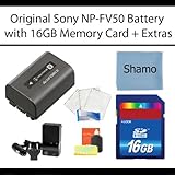 Original Sony NP-FV50 Rechargeable Battery Pack (1030mAh, 8.4V) for Sony Al ....